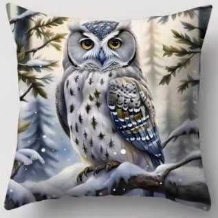 Owl In The Snow 2