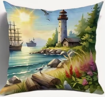 Light House & Sailing Ship 2