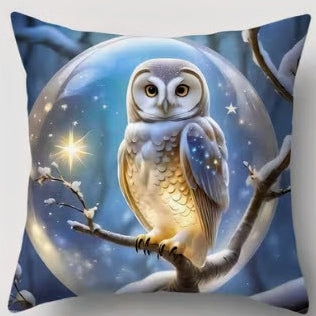 Owl In The Snow 4