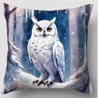 Owl In The Snow 3